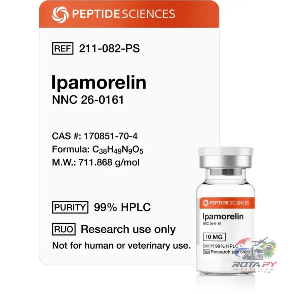 Ipamorelin 10mg – Peptídeo